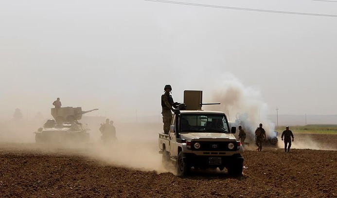 Irak güçleri Musul'da bazı bölgeleri ele geçirildi