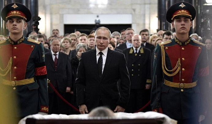 Rus Büyükelçi Karlov törenle uğurlandı