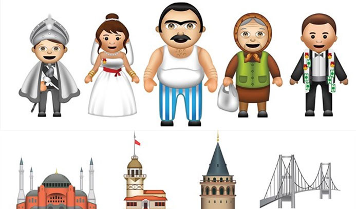 Türk kullanıcılara özel emoji klavyesi
