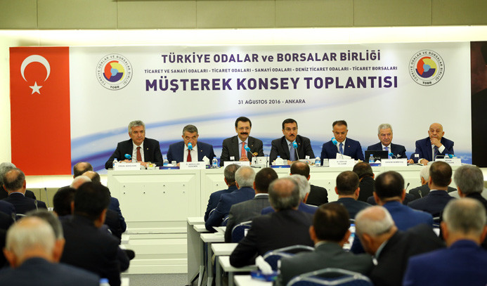 TOBB Konsey Toplantısı Ankara'da yapıldı