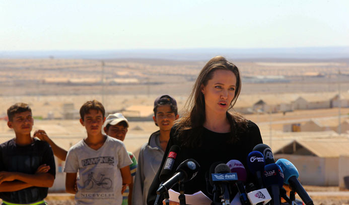 Angelina Jolie, Ürdün'de