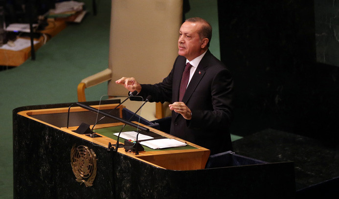 Erdoğan BM Genel Kuruluna hitap etti