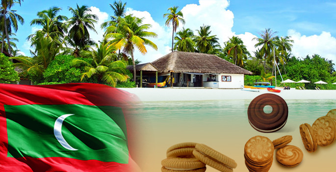 Kremalı bisküvilerimiz Maldivlerin ağzını tatlandıracak