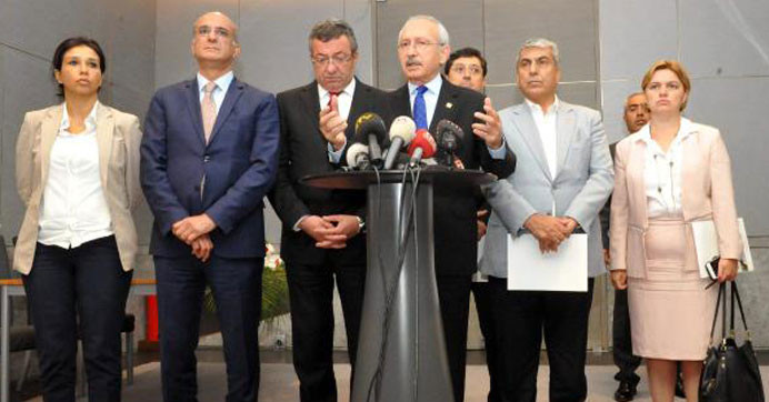 Kılıçdaroğlu medya yöneticileriyle görüştü