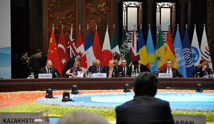 G20 açılış oturumuyla başladı