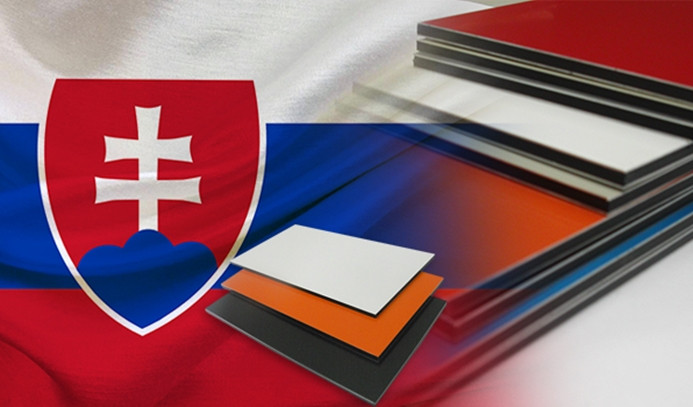 Slovakya için kompozit ACP panel ithal edilecek