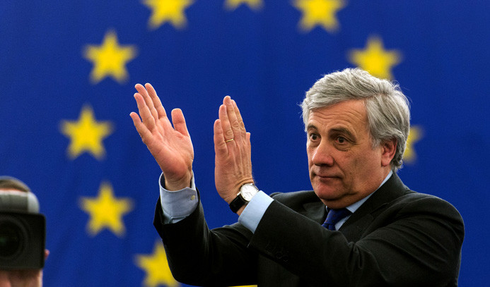 Yeni başkan, Tajani