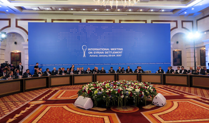 Astana'da beklenen toplantı başladı