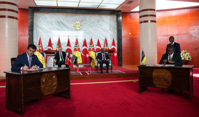 Mozambik'le 6 anlaşma imzalandı