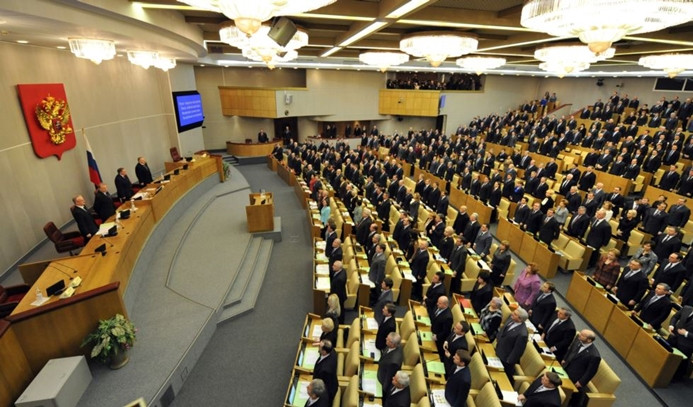 Rus meclisi 779.5 milyon ruble tasarruf etti