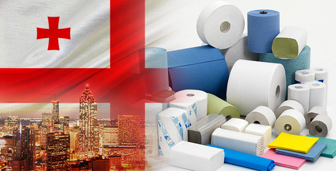 Temizlik amaçlı kağıt ürünler Gürcistan’dan talep ediliyor