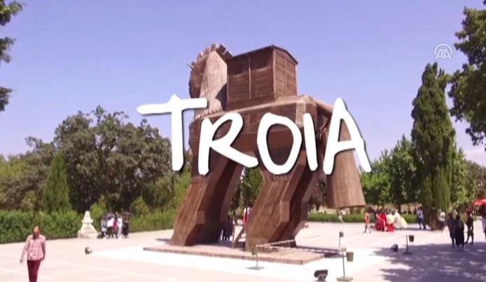 5 bin yıllık "Troya"nın belgeselini çektiler