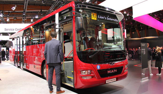 Avrupa’nın en büyük otobüs fuarı açıldı