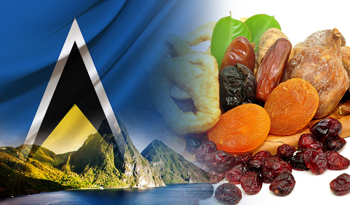 Saint Lucialı müşteri kuru meyveler ithal etmek istiyor