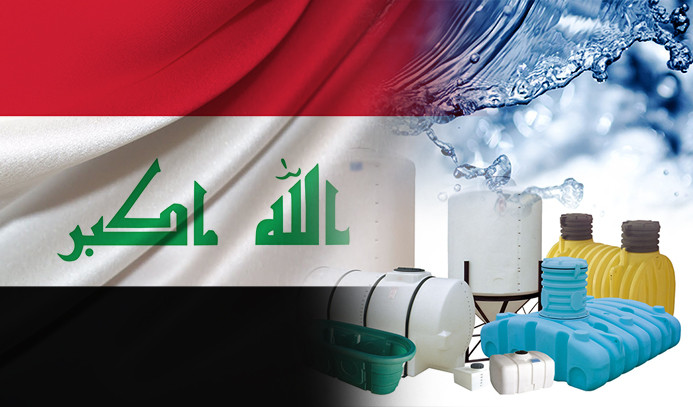 Iraklı müşteri 50.000 ad. PE su tankı talep ediyor