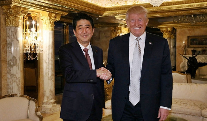 Trump, Japonya Başbakanı ile görüşecek