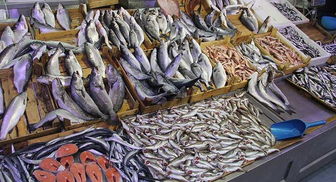 Kar yağışı balık fiyatlarını artırdı