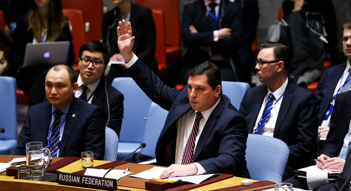 Rusya ve Çin'den BM'ye Esed vetosu