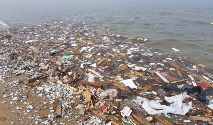 Kilyos'tan 33 ton atık çıkarıldı
