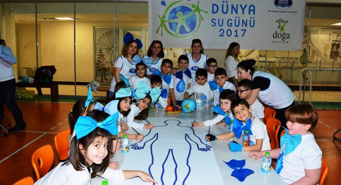 Bursalı çocuklar Dünya Su Günü'nü kutladı
