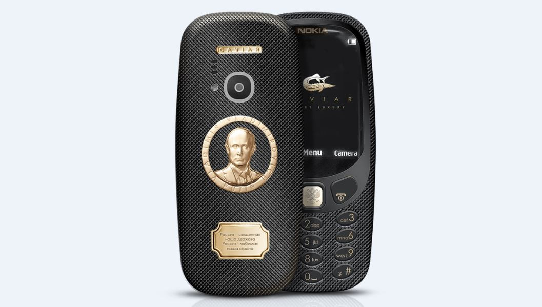 Putin'e özel Nokia 3310