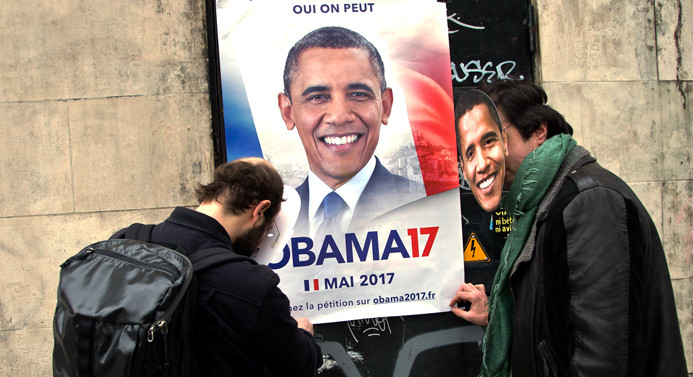 Fransızlar Obama'yı istiyor