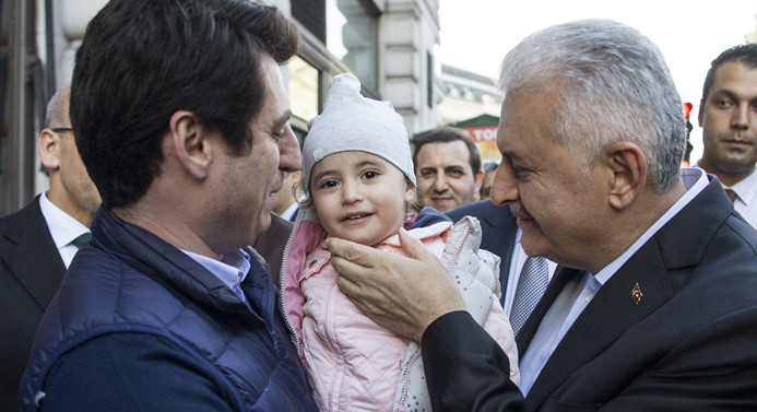 Başbakan Yıldırım, Londra’da şehir turu yaptı