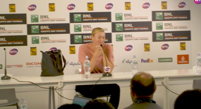 Sharapova’nın yüzünü asan soru
