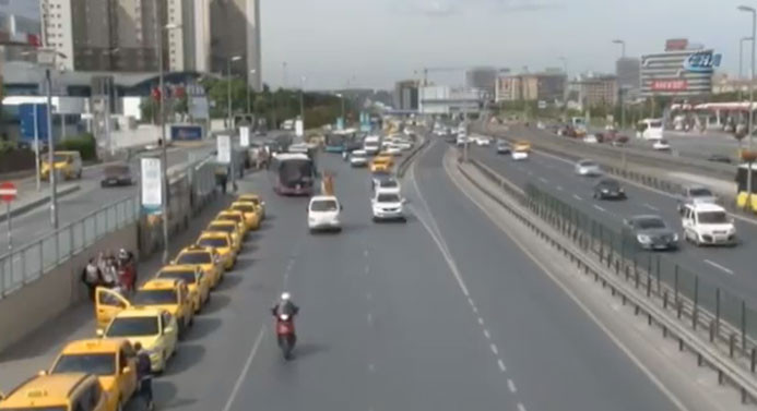 İstanbul trafiğinde bayram rahatlığı