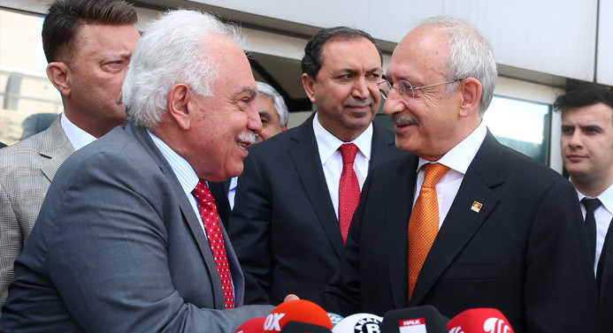 Kılıçdaroğlu, Perinçek ile görüştü