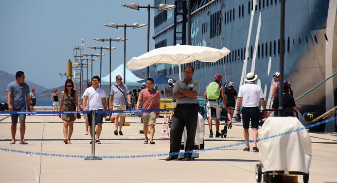 Bodrum'a turist dopingi