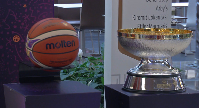 EuroBasket 2017 kupası sporseverlerle buluştu