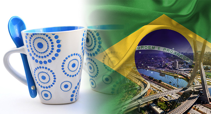 Brezilya pazarı için porselen kupa talep ediliyor