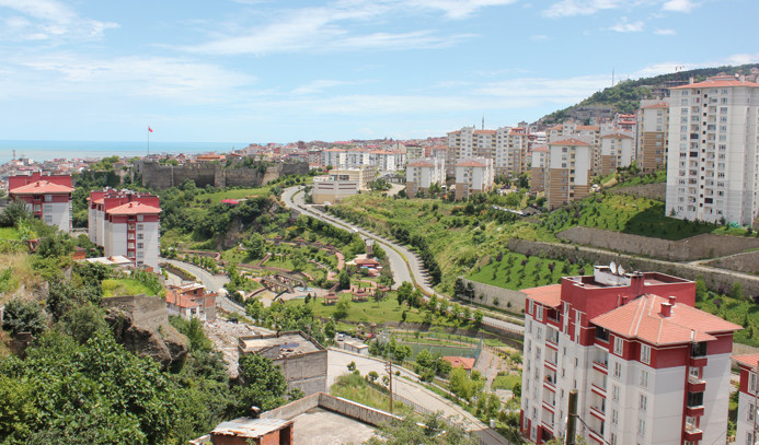 Trabzon'da oteller bayram için doldu