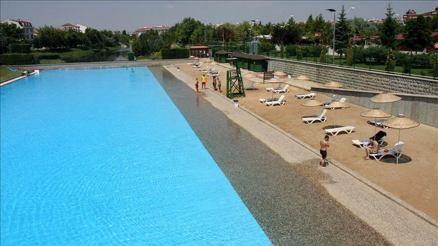 Eskişehir'de 'plaj sezonu' açıldı
