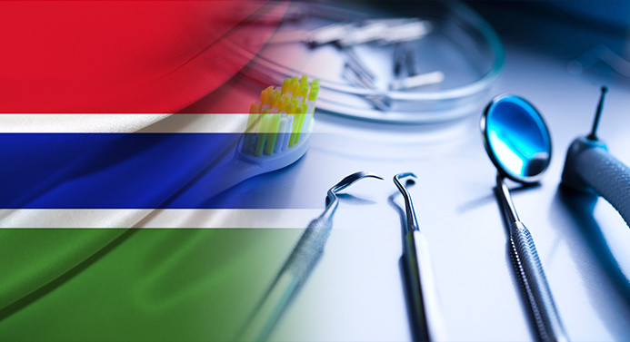 Gambiya pazarı için dişçilik malzemeleri talep ediyor