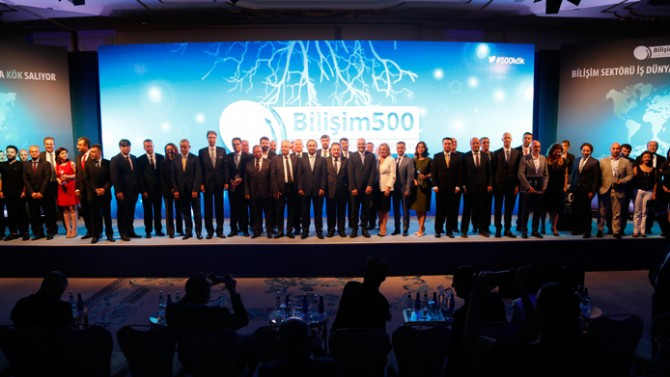 Türkiye'nin ilk 500 bilişim şirketi açıklandı