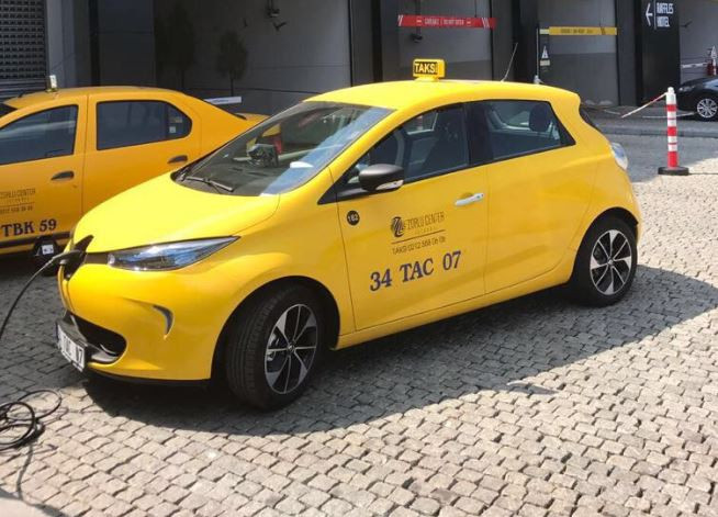 İstanbul'da elektrikli taksi dönemi resmen başladı