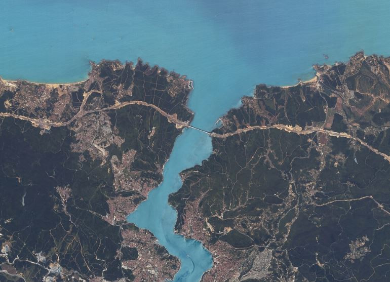 Yerli uydu İstanbul'u görüntüledi