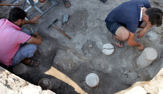 Soli Pompeipolis'te kazı çalışmaları başladı