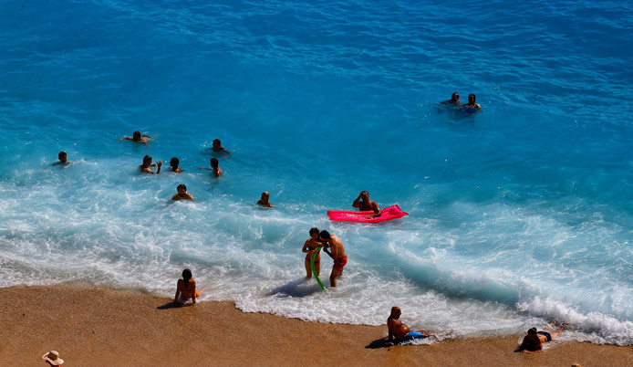 Turistin gözü "Kaş"ta