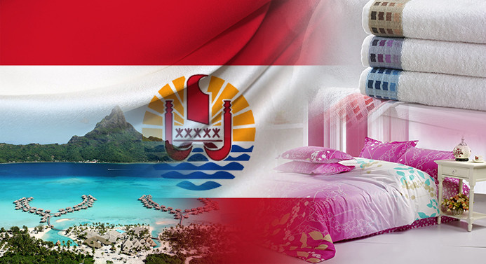 Fransız Polinezyası pazarı için ev tekstili ithal etmek istiyor