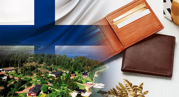 Finlandiya pazarı için deri cüzdan çeşitleriyle ilgileniyor