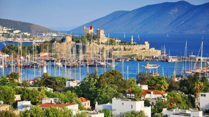 Bodrum, son 15 günde 1,5 milyon misafir ağırladı