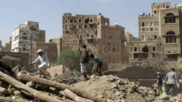 Yemen'de Husilere hava saldırısı