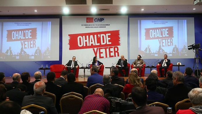 CHP'nin 'OHAL'de Yeter Forumu' sonuç bildirgesi