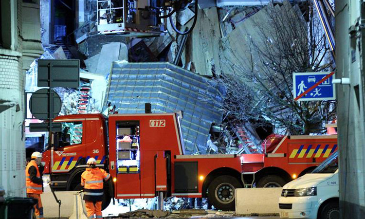 Belçika'da patlama: 14 yaralı