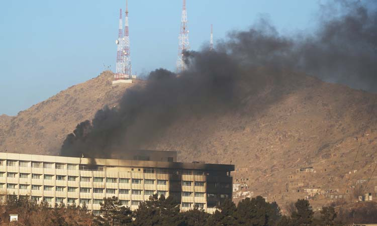 Afganistan'da otele terör saldırısı
