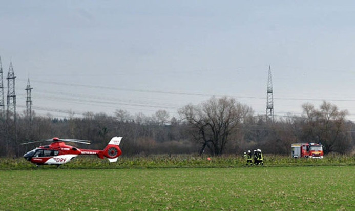 Almanya'da uçak ile helikopter çarpıştı: 4 ölü