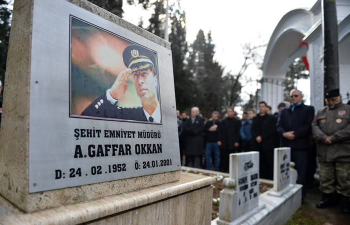 Gaffar Okkan ve 5 polis unutulmadı